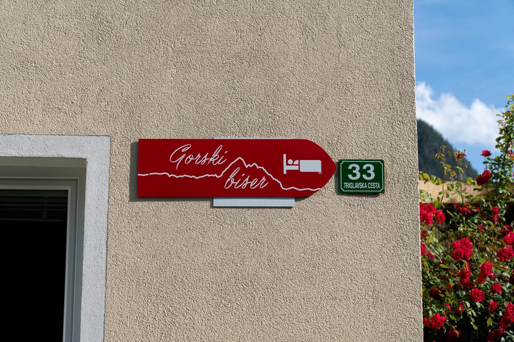 Gorski Biser Mojstrana Exteriér fotografie